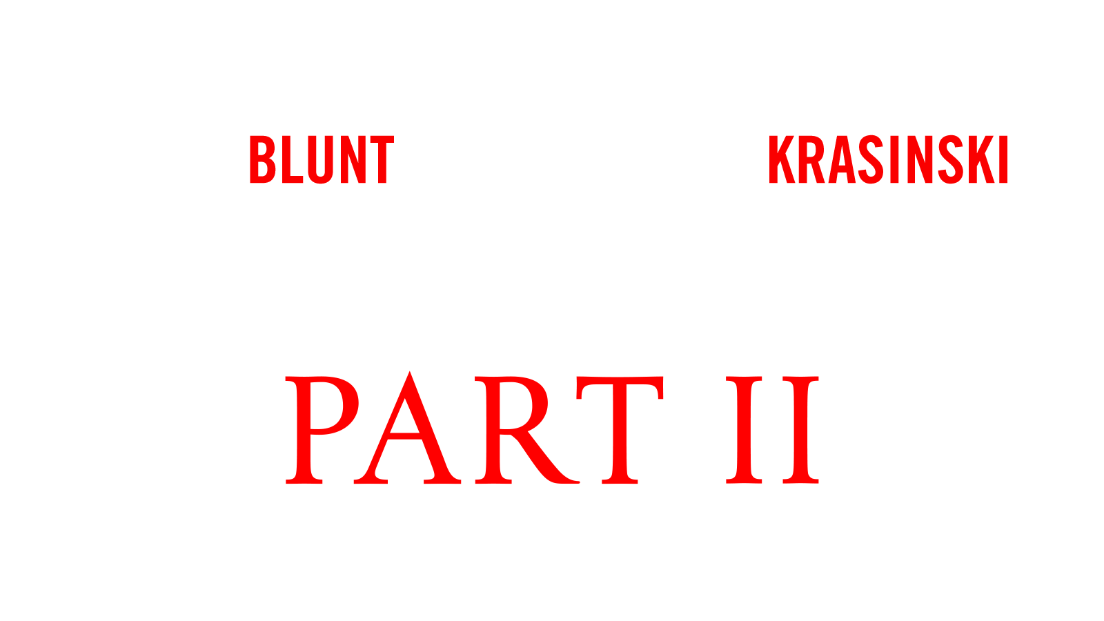 A Quiet Place Part II Poster