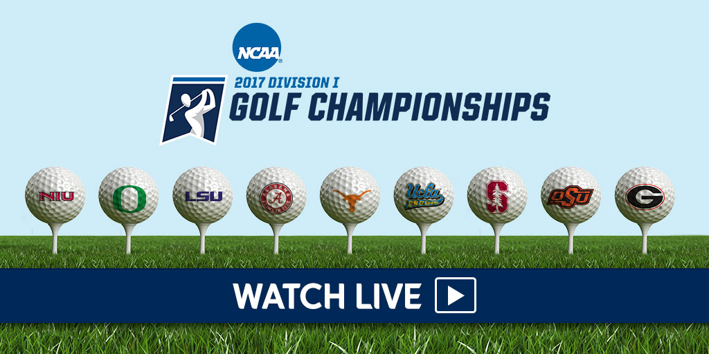 2017 NCAA Golf Championships Poster