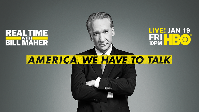 Real Time With Bill Maher Poster